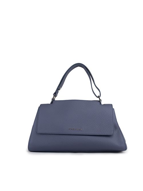 Borsa tote Sveva Longuette Soft in pelle mirtillo ORCIANI | B02159 SOFMIR